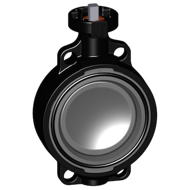 Butterfly valve type 567 PVC-C